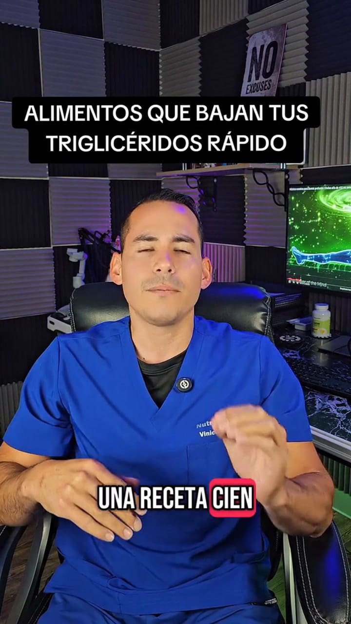 Todos los alimentos que ayudan a disminuir los triglicéridos