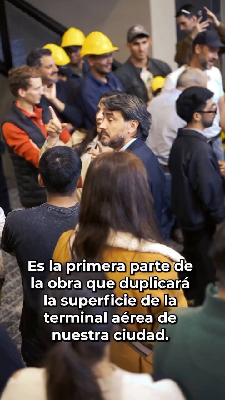 Quedo habilitada la primera etapa de la obra del aeropuerto de Chapelco