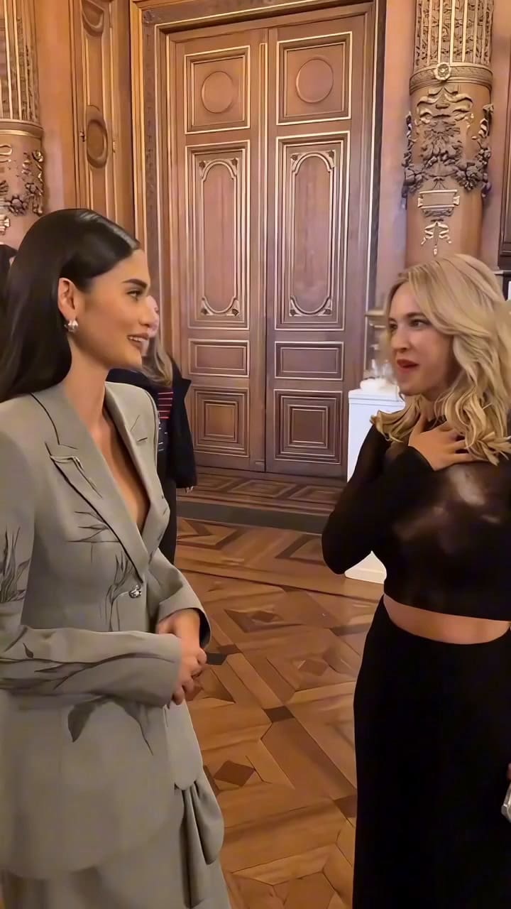 Luisana Lopilato en la Semana de la Moda de París