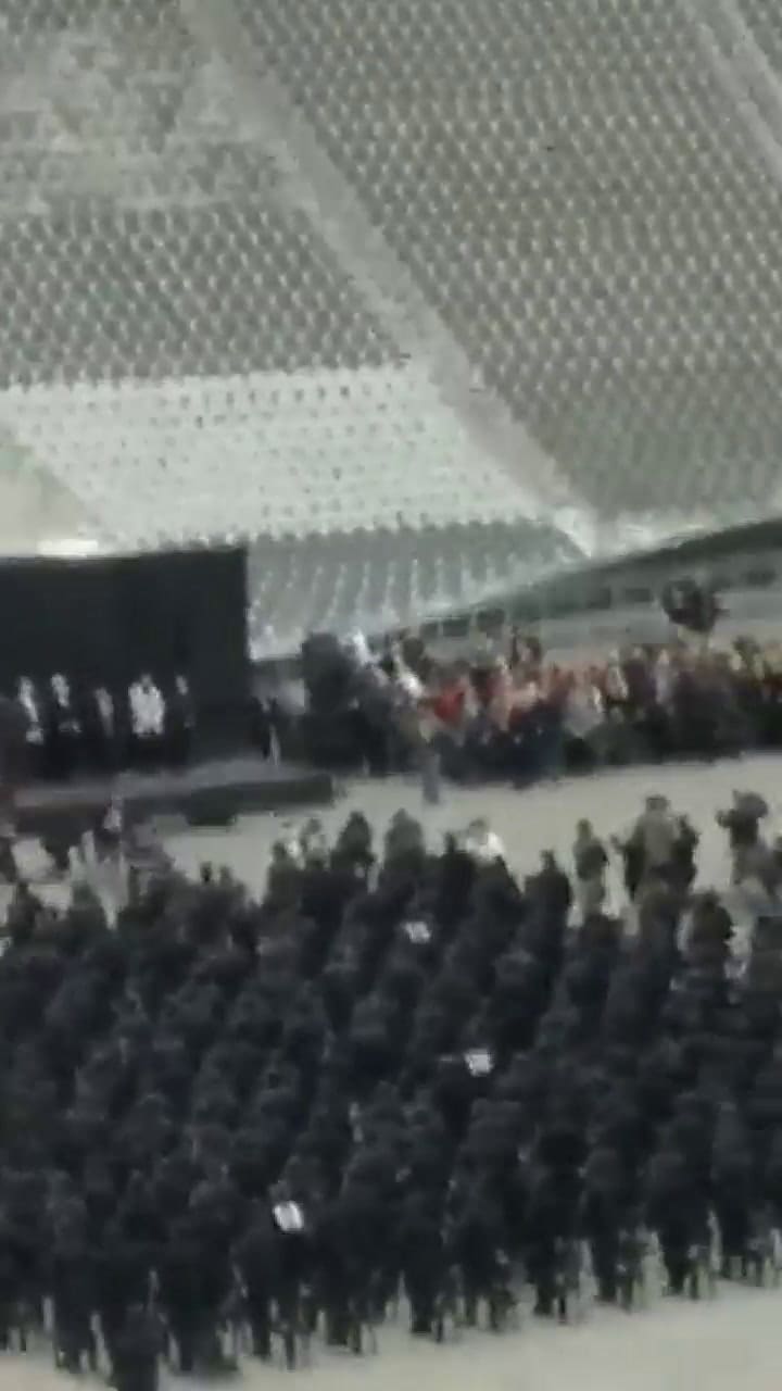 Los abucheos a Kicillof en el Estadio de La Plata