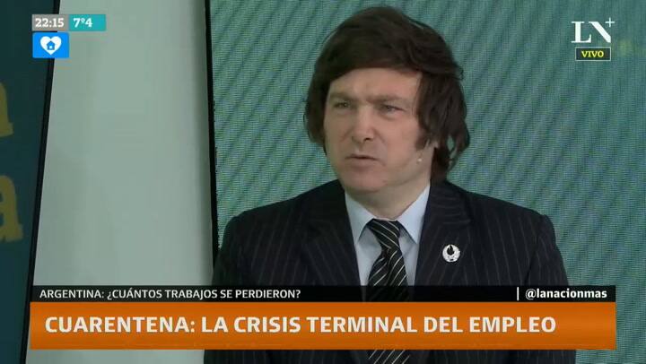 Milei: “Son talibanes de la cuarentena”