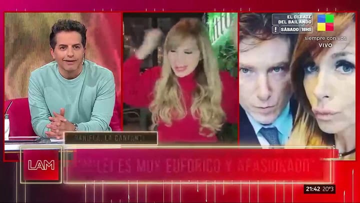 Daniela, la cantante y su relación con Milei