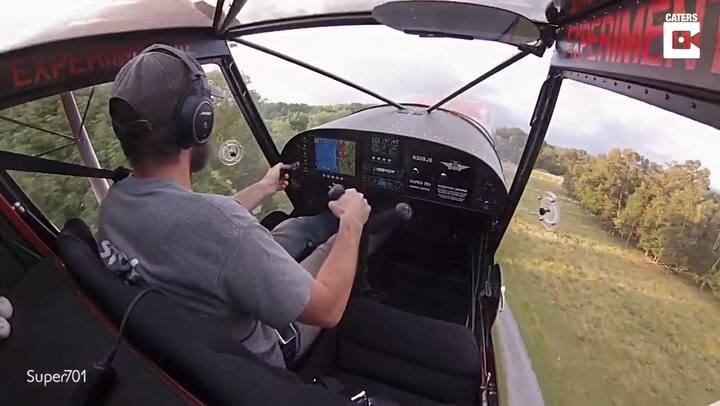 El aterrador aterrizaje que un piloto grabó en primera persona