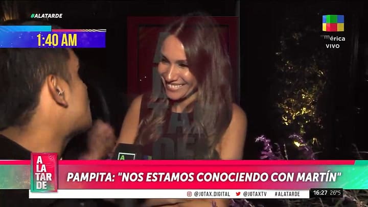 La salida romantica de Pampita y Martin Pepa