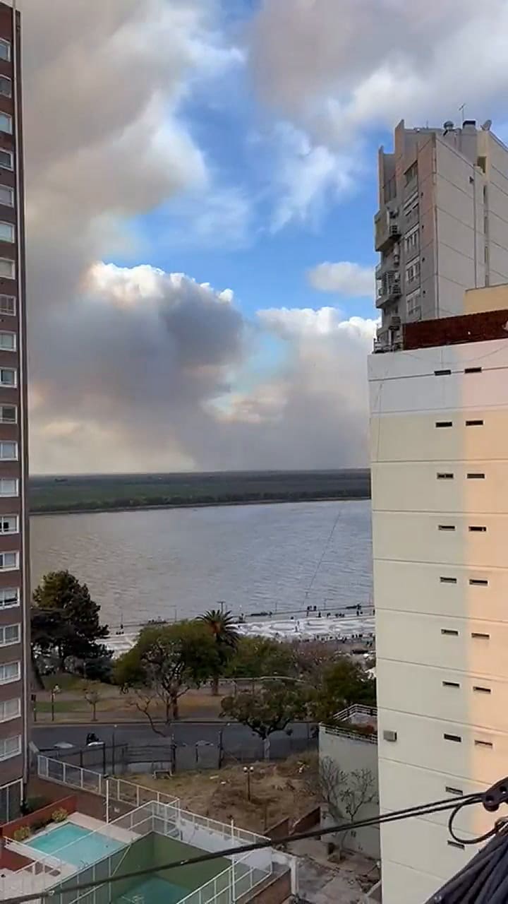 Pablo Javkin denuncia el inicio de incendios en Rosario