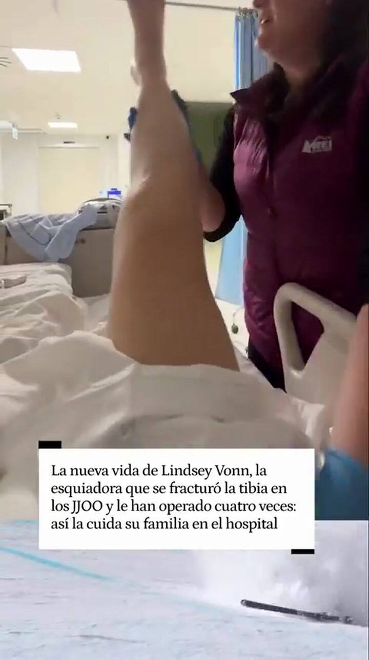 La recuperación de Lindsey Vonn