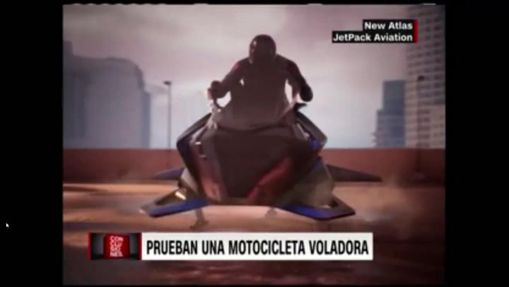 Prueban con éxito el prototipo de la moto voladora The Speeder.