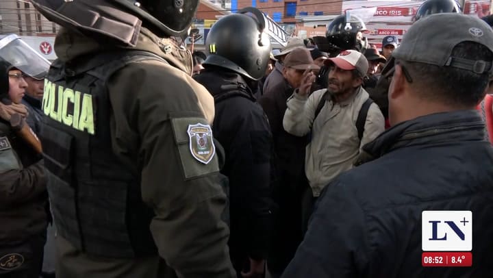 Tension en Bolivia