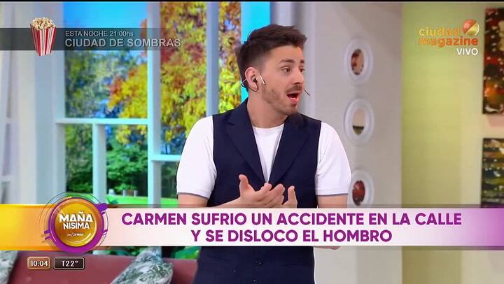 Carmen Barbieri habló de su salud tras el accidente que sufrió