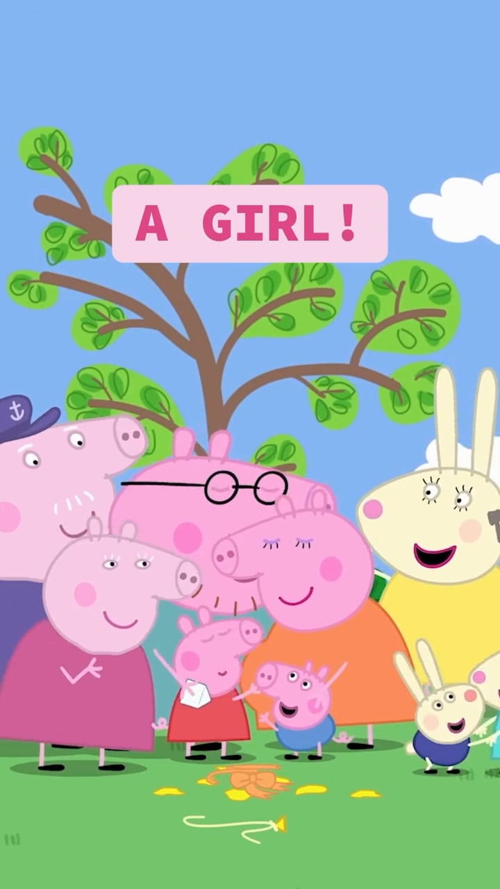 Peppa Pig anuncia que tendrá una hermanita