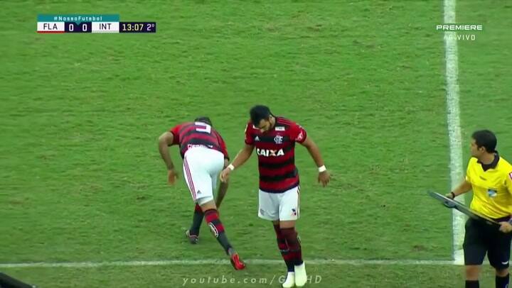 El partido de Paolo Guerrero en su regreso a las canchas frente a Internacional - Fuente: YouTube