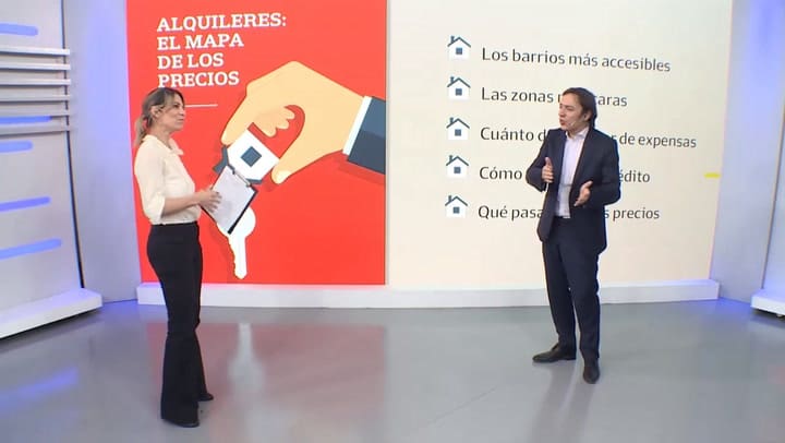 Alquileres: el mapa de los precios