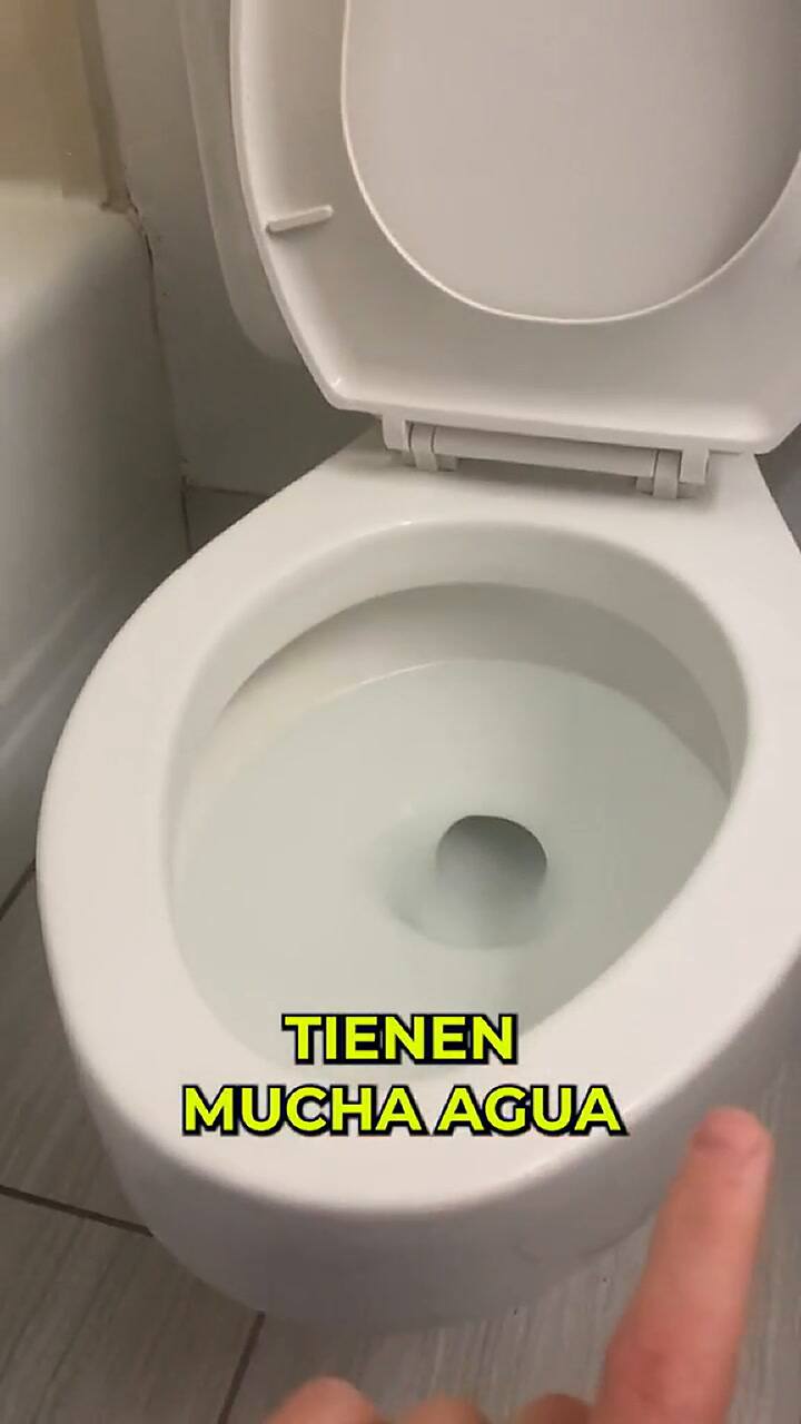 Un tiktoker contó cómo son los inodoros en los Estados Unidos