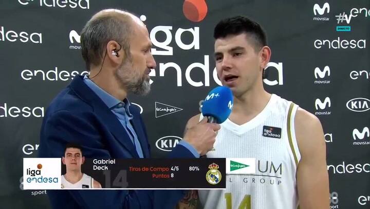 Gabriel Deck: 'En la última, un poco de suerte' - Gentileza: Liga Endesa
