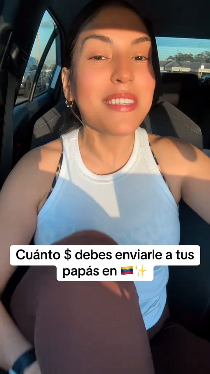 Es venezolana en Estados Unidos y revela cuánto debe enviarse a las familias en los países latinos