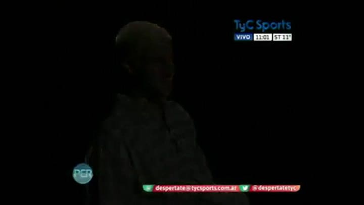 Orsai a la medianoche: Martín Palermo en 'El ojo de vidrio'. Fuente: Youtube