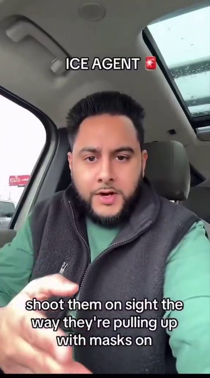 Un ciudadano incitó a ir contra el ICE: "Lo encontraremos y lo procesaremos"