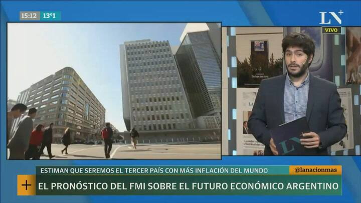 El pronostico del FMI para la Argentina.