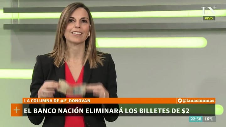 El Banco Central sacará de circulación los billetes de $2