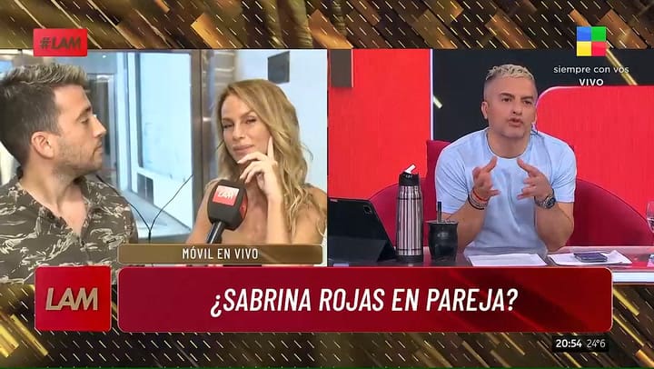 Sabrina Rojas admitio que esta conociendo a alguien
