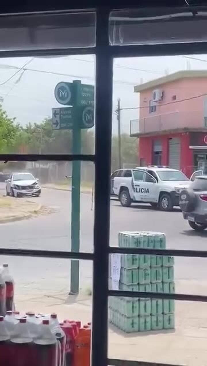 Merlo: el tiroteo grabado desde el comercio