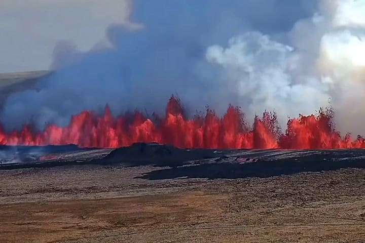 Gif - Volcan Islandia