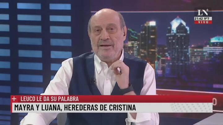 Mayra y Luana, herederas de Cristina. Leuco le da su palabra.
