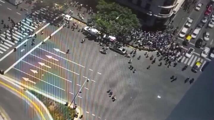 Desconcentración Plaza Lavalle