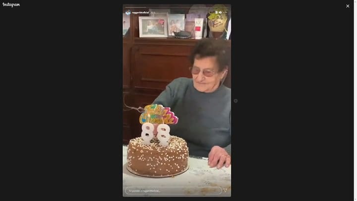 La intimidad del festejo del cumpleaños de la mamá de Oscar Ruggeri: “La jefa de la familia'