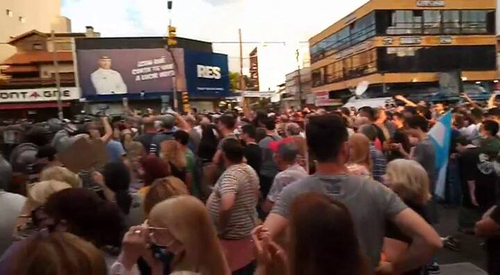 Video de la marcha de Ramos Mejía