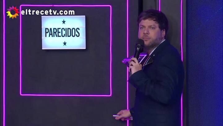 Los dobles de El Polaco y Karina 'La Princesita' Tejeda coincidieron en Bienvenidos a bordo