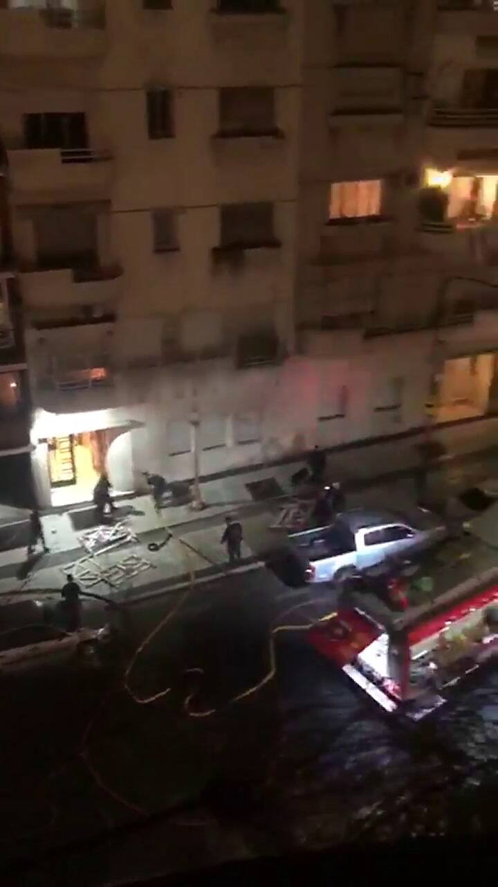 Imágenes del incendio