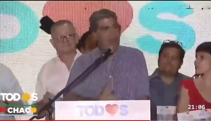 Jorge Capitanich se comparó con Jesús