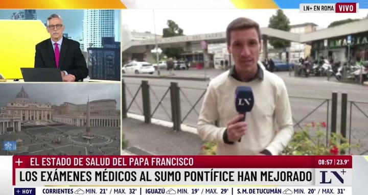 Grabois intentó ingresar a ver al Papa