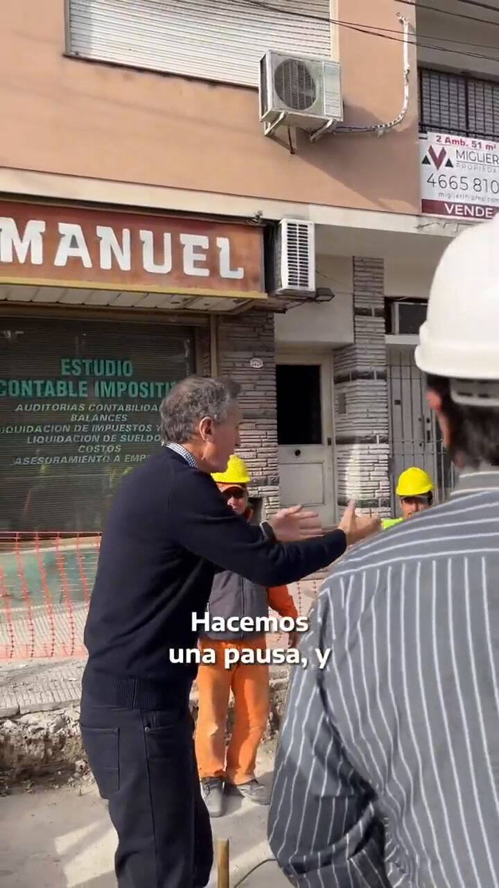 El ministro Katopodis se reunió con obreros después de convocar a un paro nacional