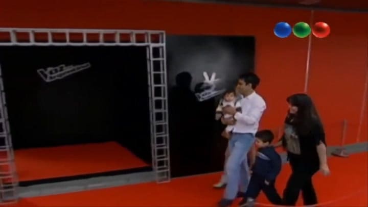 Gustavo Corvalán en La Voz Argentina Archivo 2012