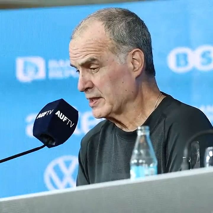 Marcelo Bielsa explicó por qué eligió a la Selección uruguaya