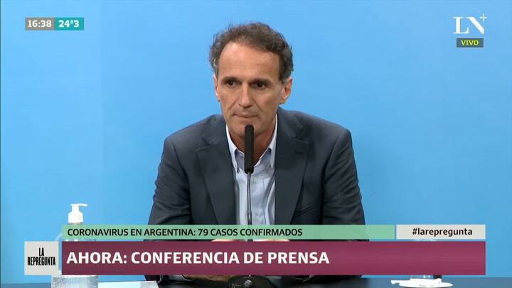 Coronavirus: conferencia de Katopodis, inversión en hospitales públicos