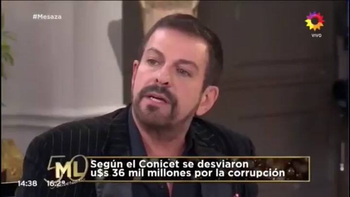 Guillermo Fernández y el tenso cruce con Mirtha Legrand - Fuente: El Trece