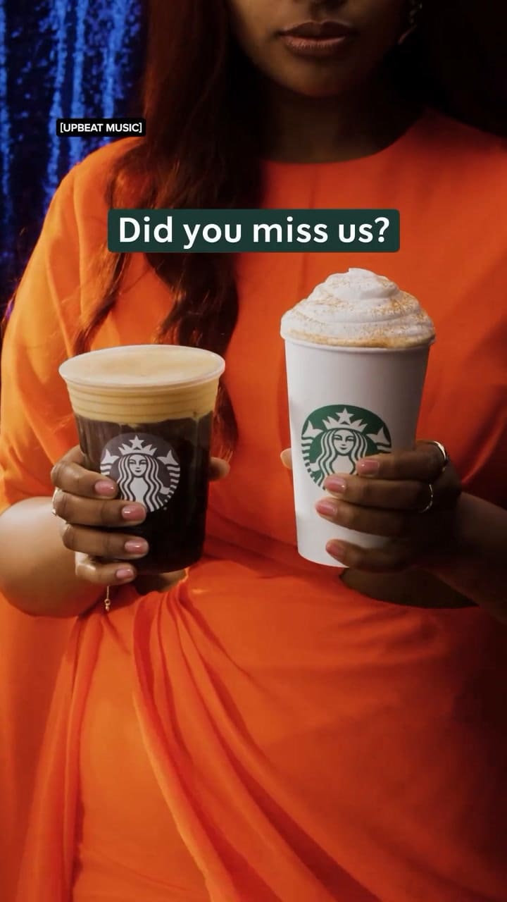Las sorpresas de Starbucks para este otoño en Estados Unidos