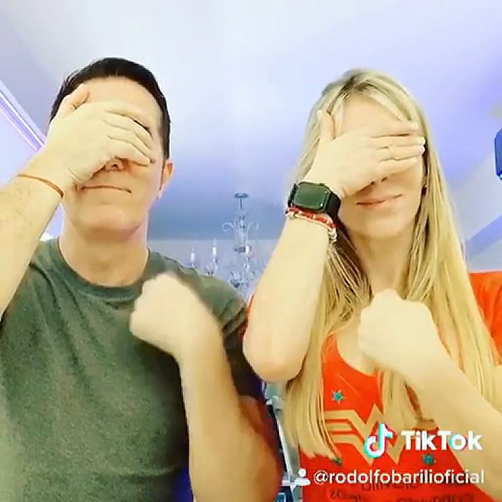 Rodolfo Barili y su novia respondieron las preguntas de un conocido desafío de Tik Tok