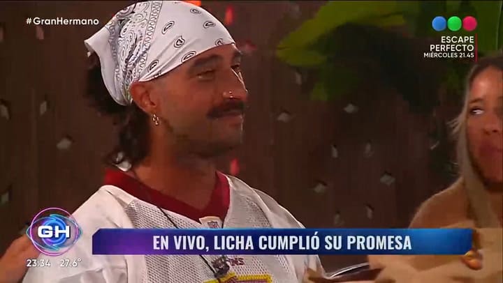 Santiago del Moro ingreso a la casa de Gran Hermano