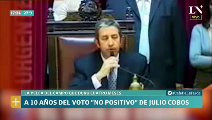 A 10 años del voto no positivo de Cobos, qué dice la mesa de enlace