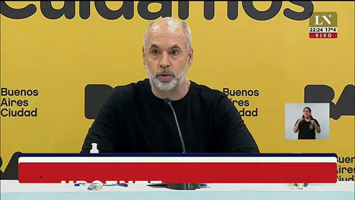 Larreta: 'Mañana hay clases presenciales'