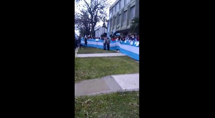 Protestas en Avellaneda, Santa Fé, contra la expropiación de Vicentín