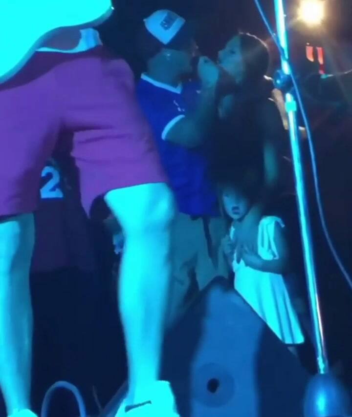 La reconciliación oficial de El Polaco y Barby Silenzi en un boliche de Quilmes