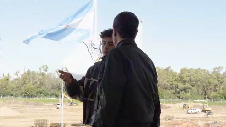 Franco Colapinto en Argentina: el piloto de Fórmula 1 visitó las obras de renovación del Autódromo Óscar y Juan Gálvez