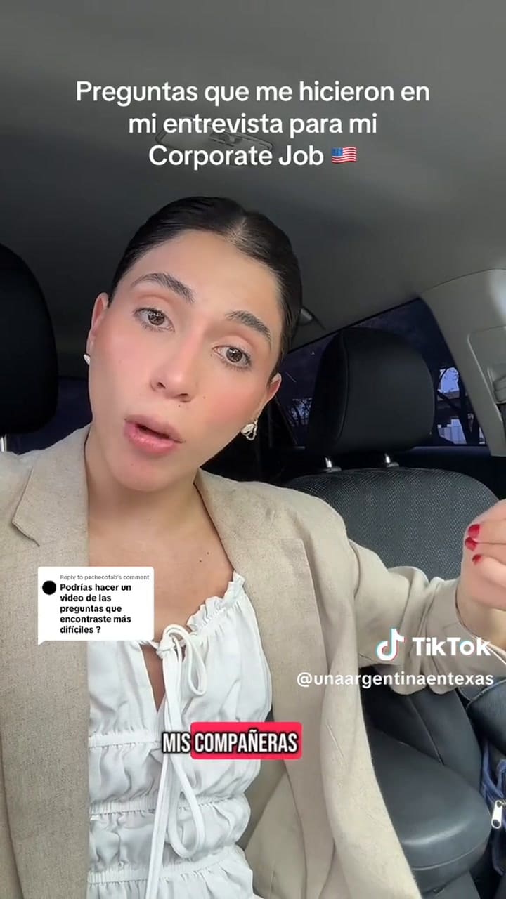 Es Argentina en Texas y cuenta las preguntas que hacen para contratarte en Estados Unidos
