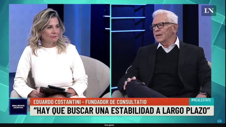 Costantini: 'Para lograr estabilidad los gobernantes deben asumir el costo político'