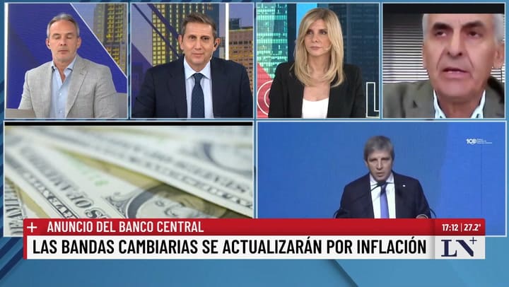El economista Rodolfo Santangelo en LN+